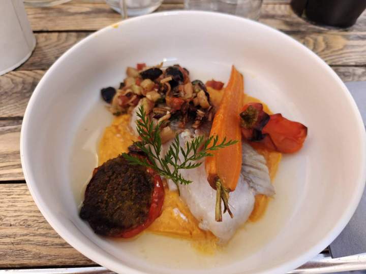 Plat de pétoncles poêlés Avignon
